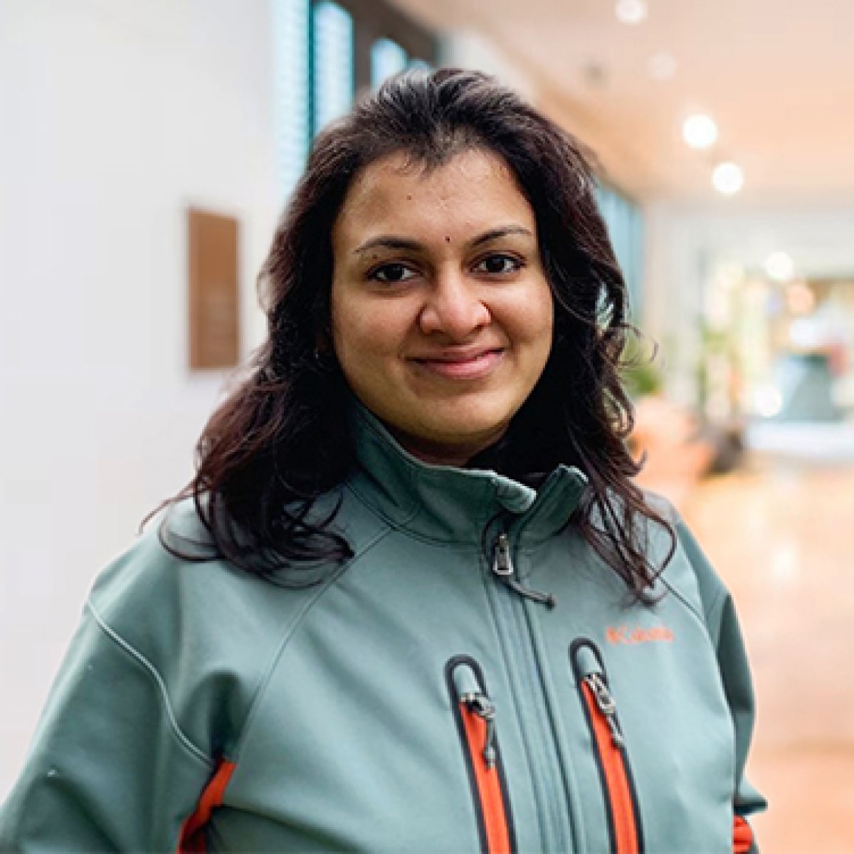 A portrait of Gel4med employee Dhanya Venkataraman